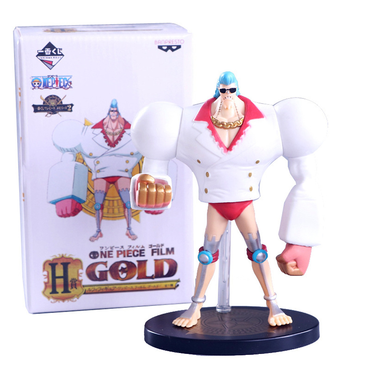 Mô Hình Figure One Piece Film Red DXF The Grandline Men Vol12 Franky  Bandai Banpresto