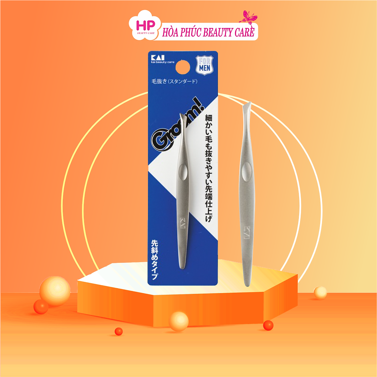 Mua Nhíp Nhổ Lông Mày ,Nhổ Râu Kai 000HC3043 (Màu Xanh) tại HOÀ PHÚC