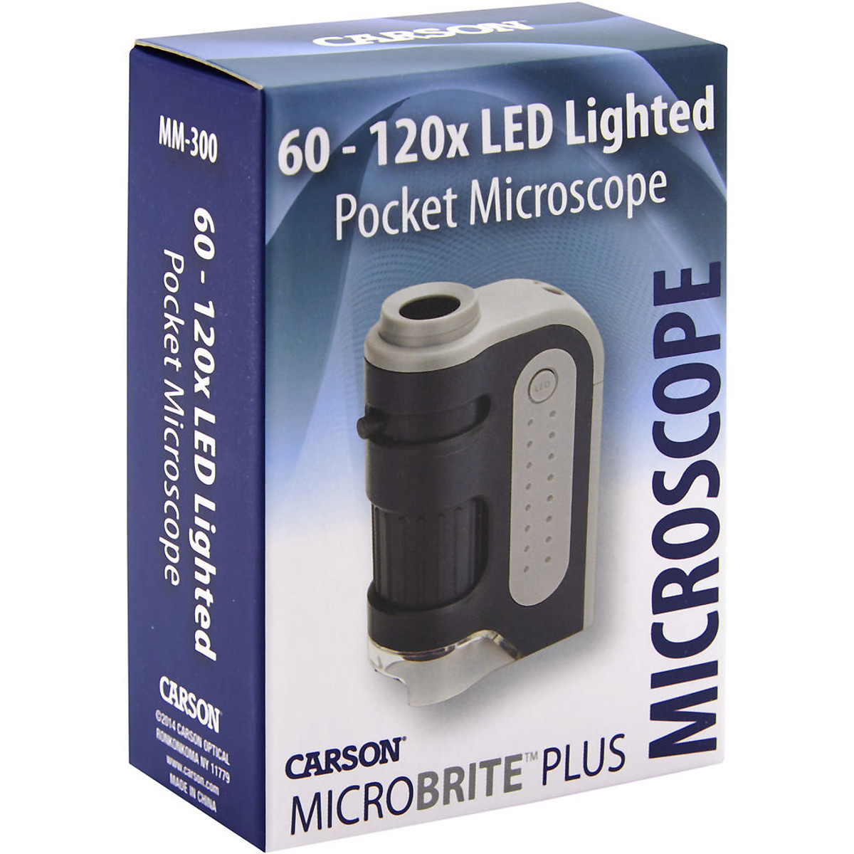 Kính hiển vi bỏ túi đa năng MICROBRITE PLUS MM-300 (Phóng đại 60-120x) - Hàng chính hãng
