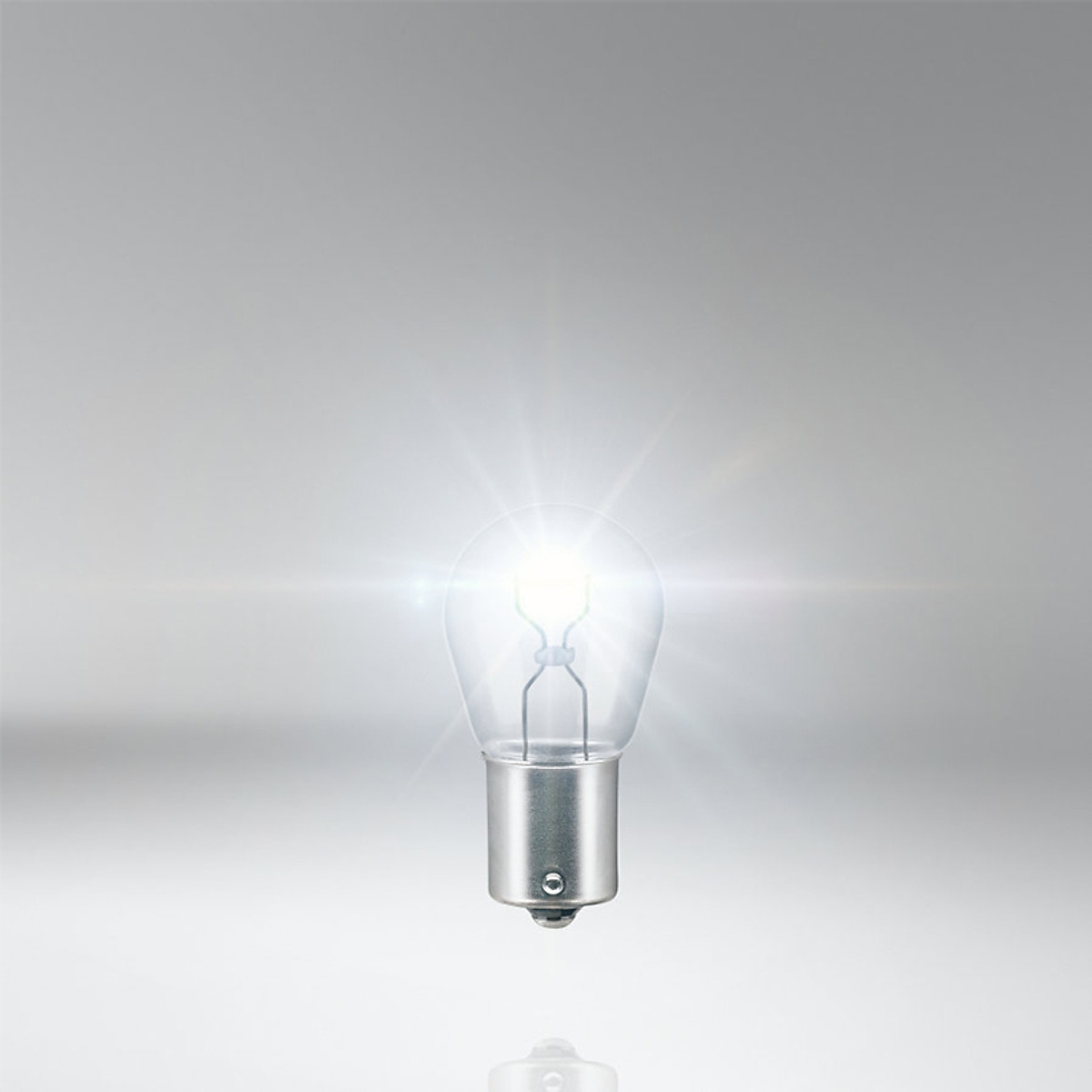 Combo 2 Bóng Đèn Sau 1 Tim OSRAM Original P21W 24V 21W (Chân Thẳng)