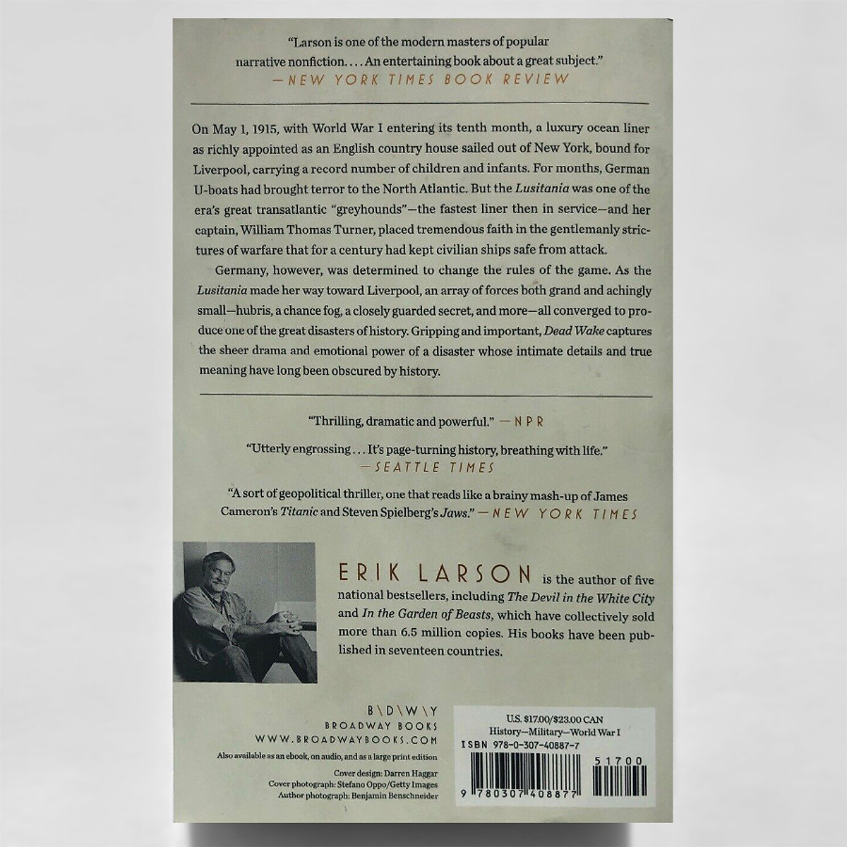 [Hàng thanh lý miễn đổi trả] Dead Wake : The Last Crossing Of The Lusitania