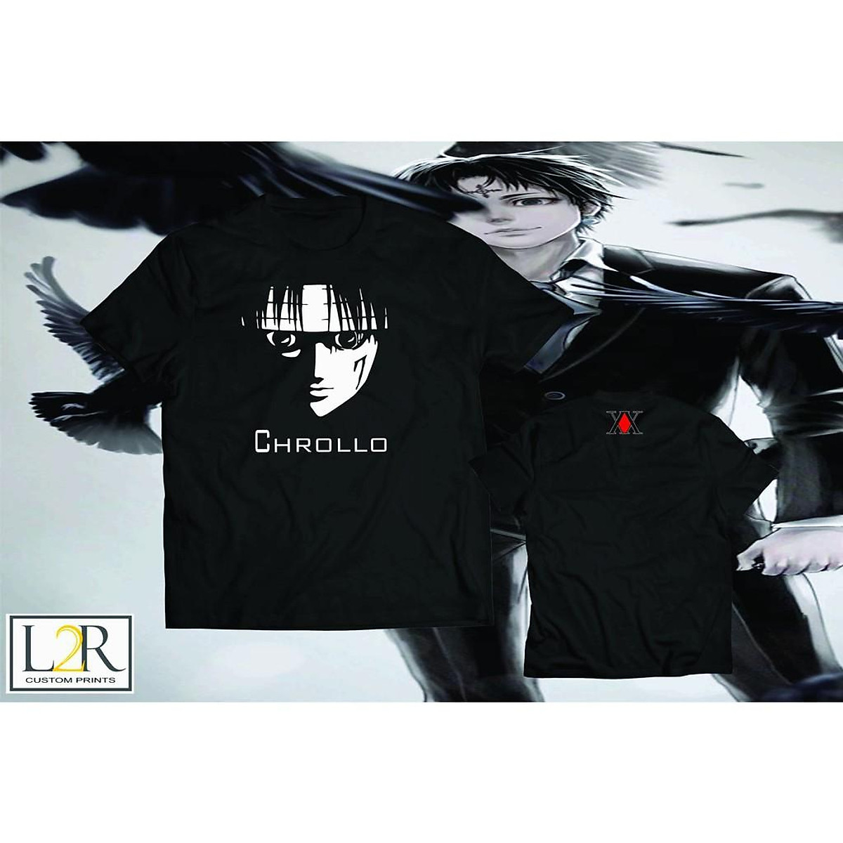 SIÊU HOT - Áo thun Chrollo - Hunter X Hunter Anime siêu ngầu - Áo thun nữ SIÊU HOT - Áo thun Chrollo - Hunter X Hunter Anime siêu ngầu - Áo thun nữ