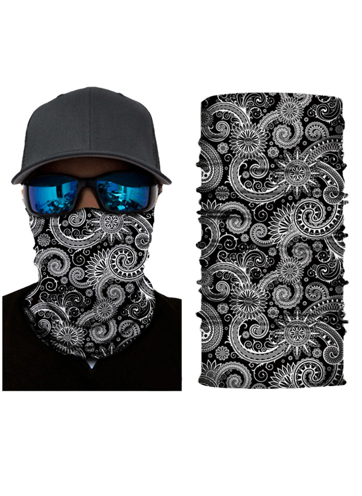 Khăn turban ống cotton tube nam nữ đa năng co giãn 9 kiểu dùng có video hướng dẫn