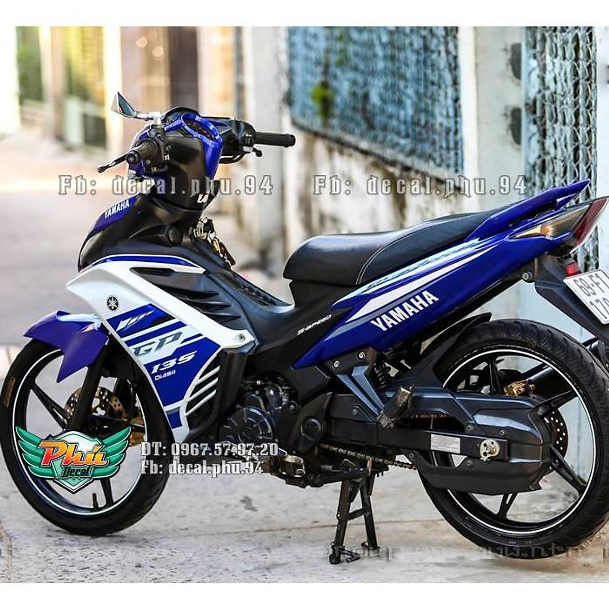 Yamaha Exciter 135 xanh GP Bstp59 Xe đẹp Chugiongcom #36 Yamaha Exciter 135 xanh GP Bstp59 Xe đẹp Chugiongcom