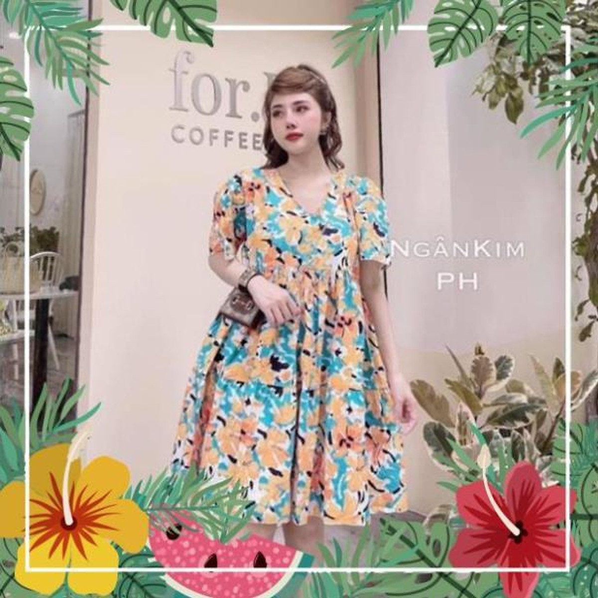 Top hơn 81 về váy thô hoa nhí  coedocomvn