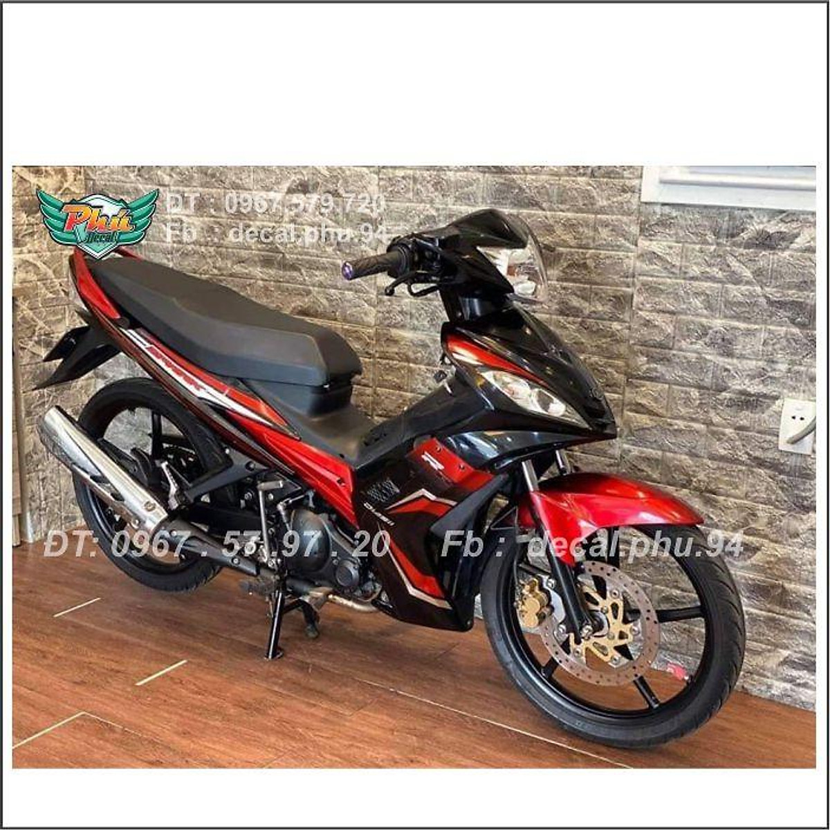Cập nhật nhiều hơn 82 ex 2010 đỏ đen tuyệt vời nhất 30 tem rời xe exciter 2010 đỏ đentem roi xe exciter 2010 do den