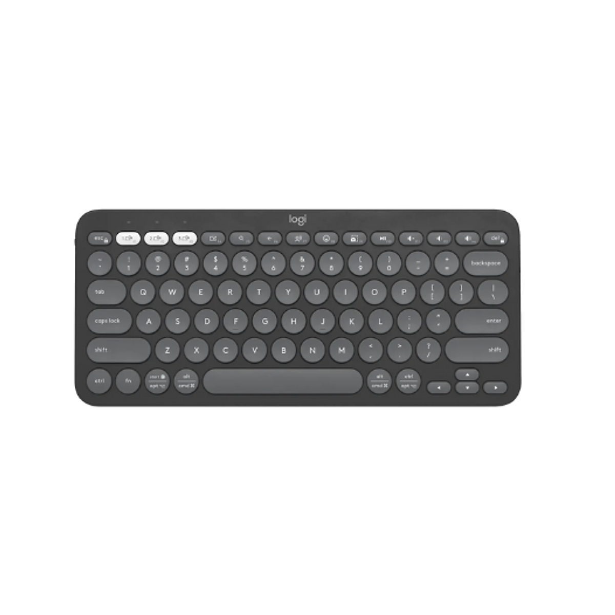Bàn Phím Không Dây Logitech PEBBLE KEYS 2 K380S | Silent | Bluetooth - Hàng Chính Hãng