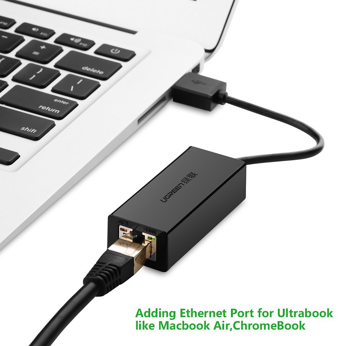 Bộ chuyển đổi USB 2.0 sang LAN 10/100 Mbps CR110 20254 - Hàng Chính Hãng