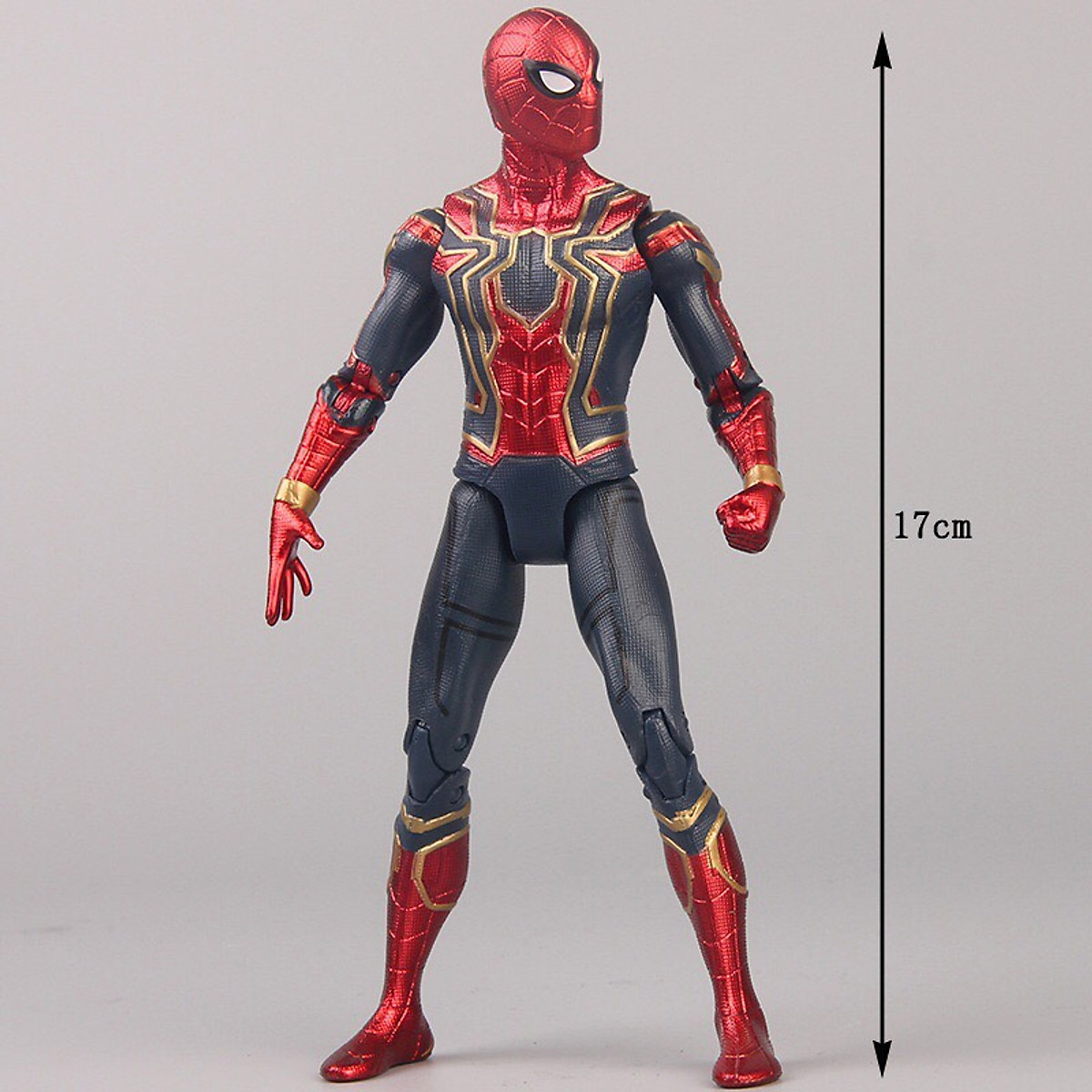 Mô hình người nhện Spider Man có khớp - Mô hình trang trí
