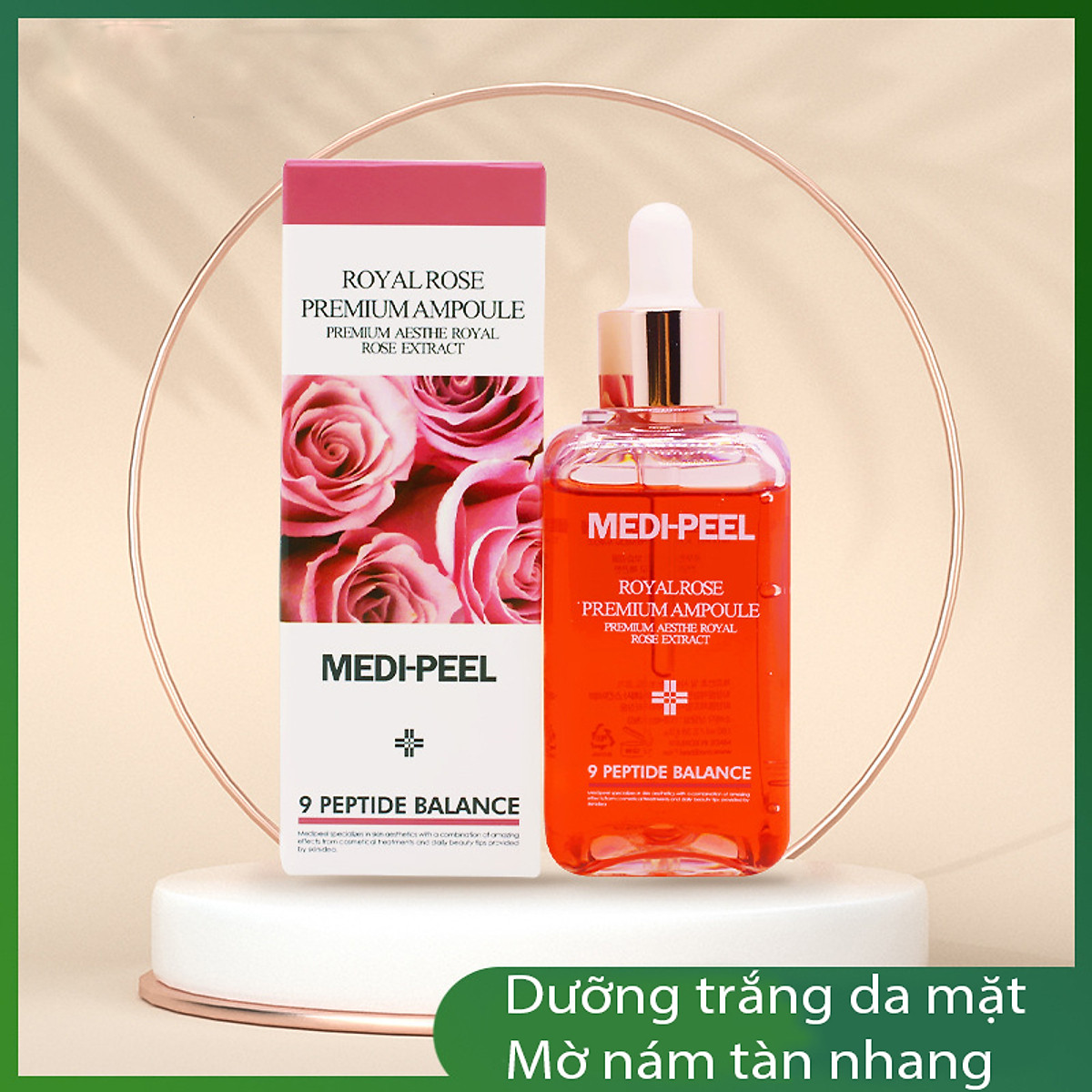 Tinh chất hoa hồng phục hồi và dưỡng ẩm da Medi-Peel Rose Ampoule ...