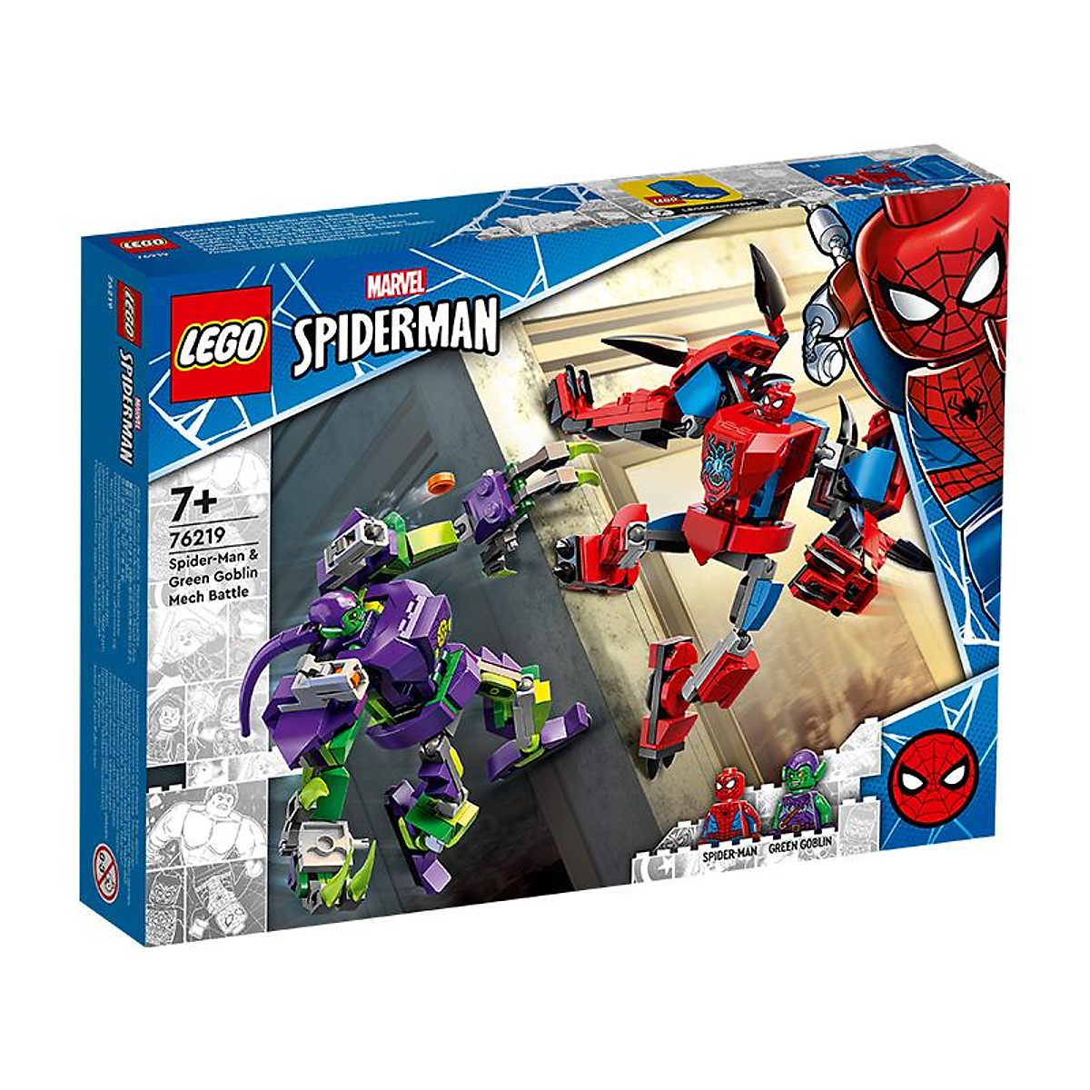 Mua Đồ Chơi LEGO Người Nhện Đối Đầu Yêu Tinh Xanh 76219 (296 chi tiết) tại  Thiên Đường COGO Toys