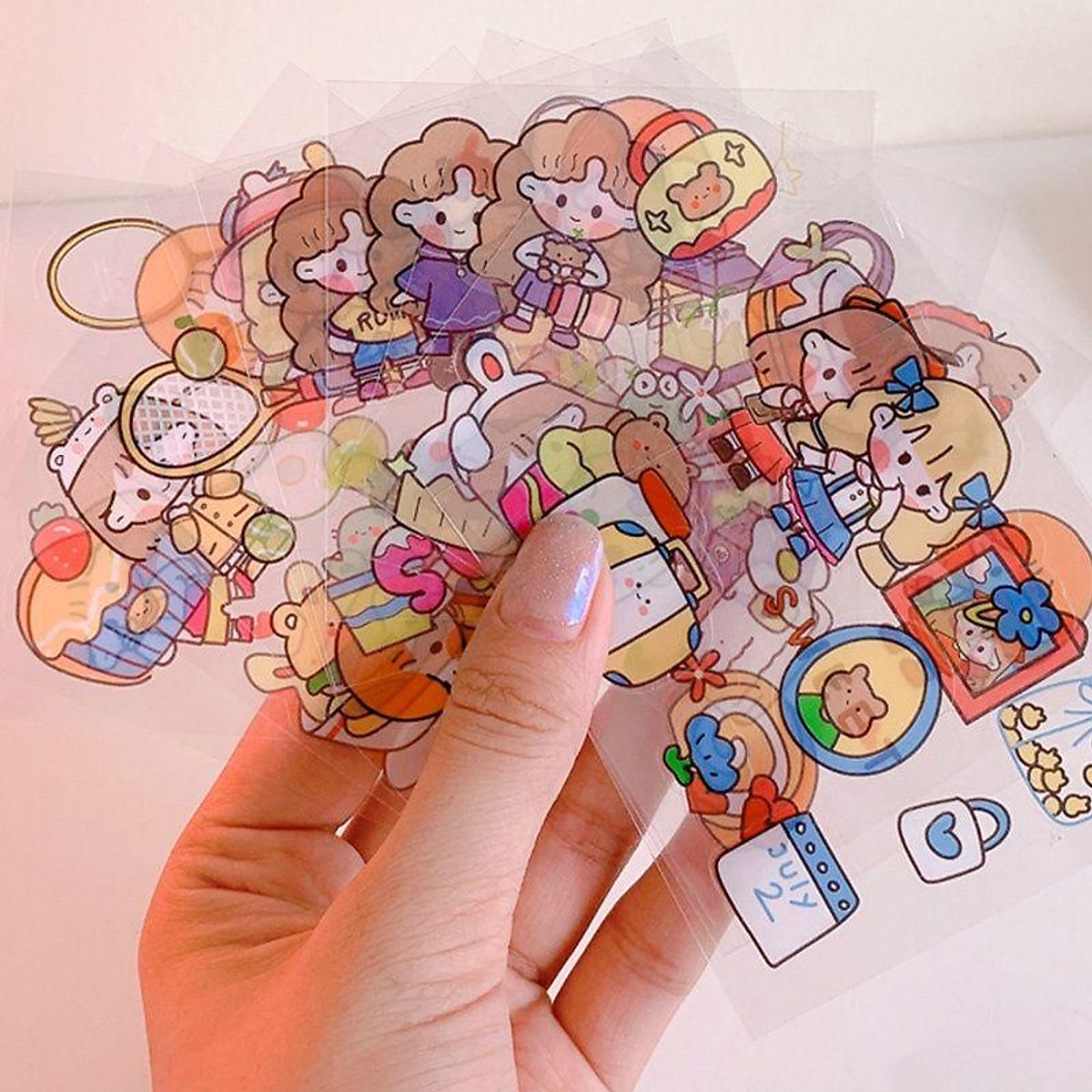 Dán sticker trang trí là một cách tuyệt vời để tạo ra một không gian đầy màu sắc và độc đáo. Sử dụng các sticker được thiết kế độc quyền trên trang web để tạo ra một thế giới của riêng bạn. Bạn sẽ vô cùng hài lòng với kết quả mà mình tạo được.