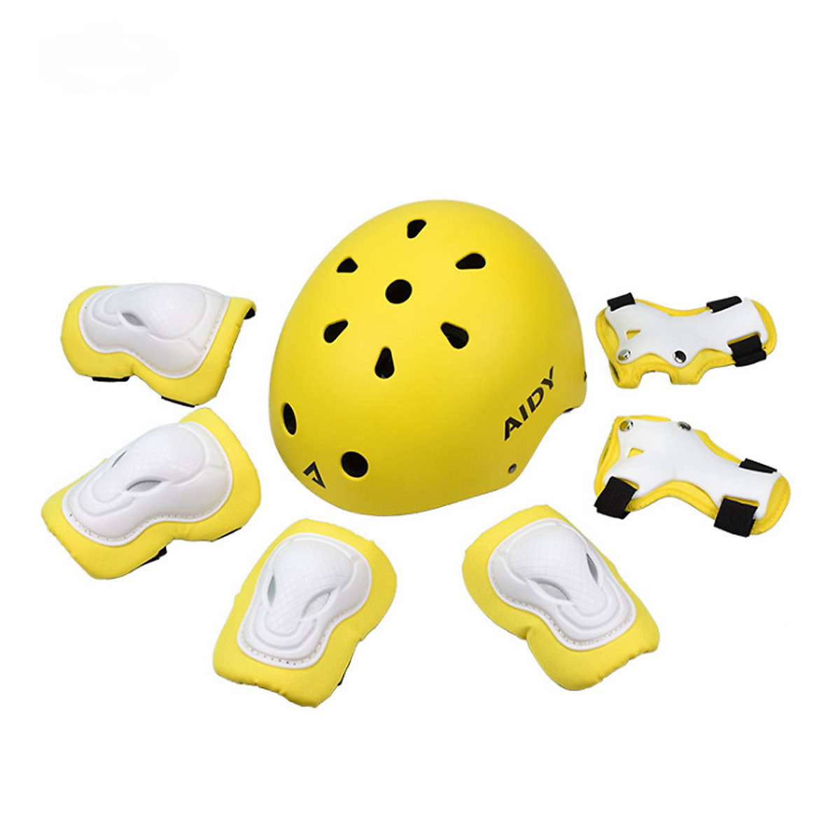 Bộ bảo hộ chơi patin cho trẻ em 3-8 tuổi ( 15kg - 35 kg) giúp bảo vệ cho bé khỏi chấn thương khi chơi,làm từ nhựa ABS cao cấp, nhiều màu sắc, Hàng Chính Hãng Cleacco