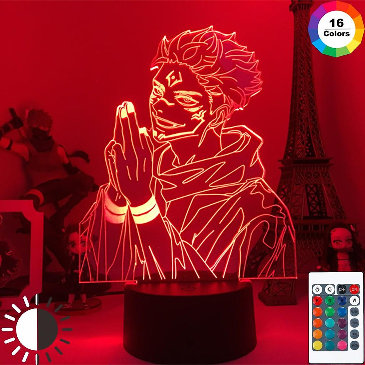 Mua Đèn Led Tạo Hình 3d Ryomen Sukuna - Jujutsu Kaisen Phong Cách Anime Độc Đáo - 1 tấm Mica tại Đèn Ngủ 3D Anime Mua Đèn Led Tạo Hình 3d Ryomen Sukuna - Jujutsu Kaisen Phong Cách Anime Độc Đáo - 1 tấm Mica tại Đèn Ngủ 3D Anime