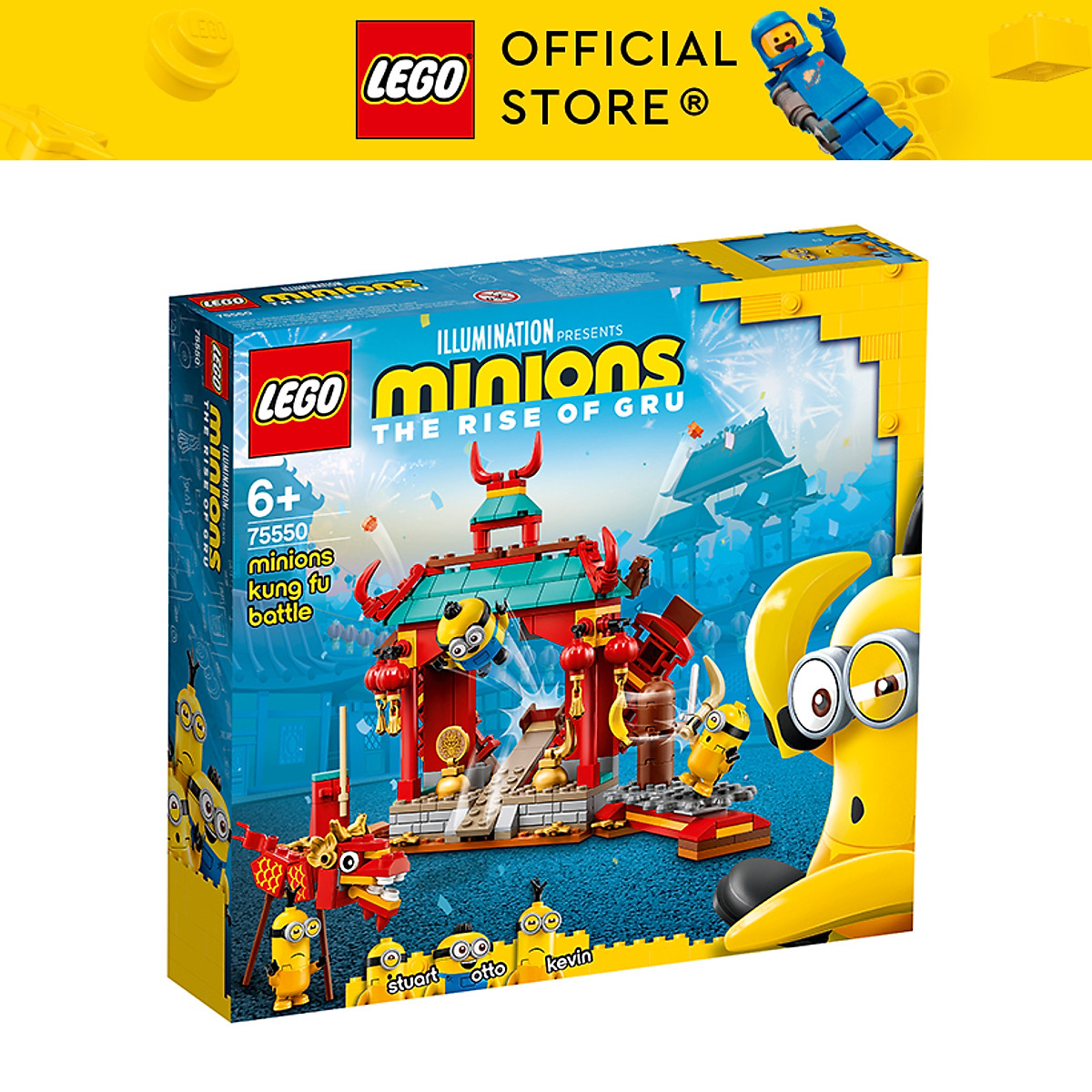 LEGO MINIONS 75550 Trận Chiến Kung Fu (310 chi tiết) - Lắp ghép ...