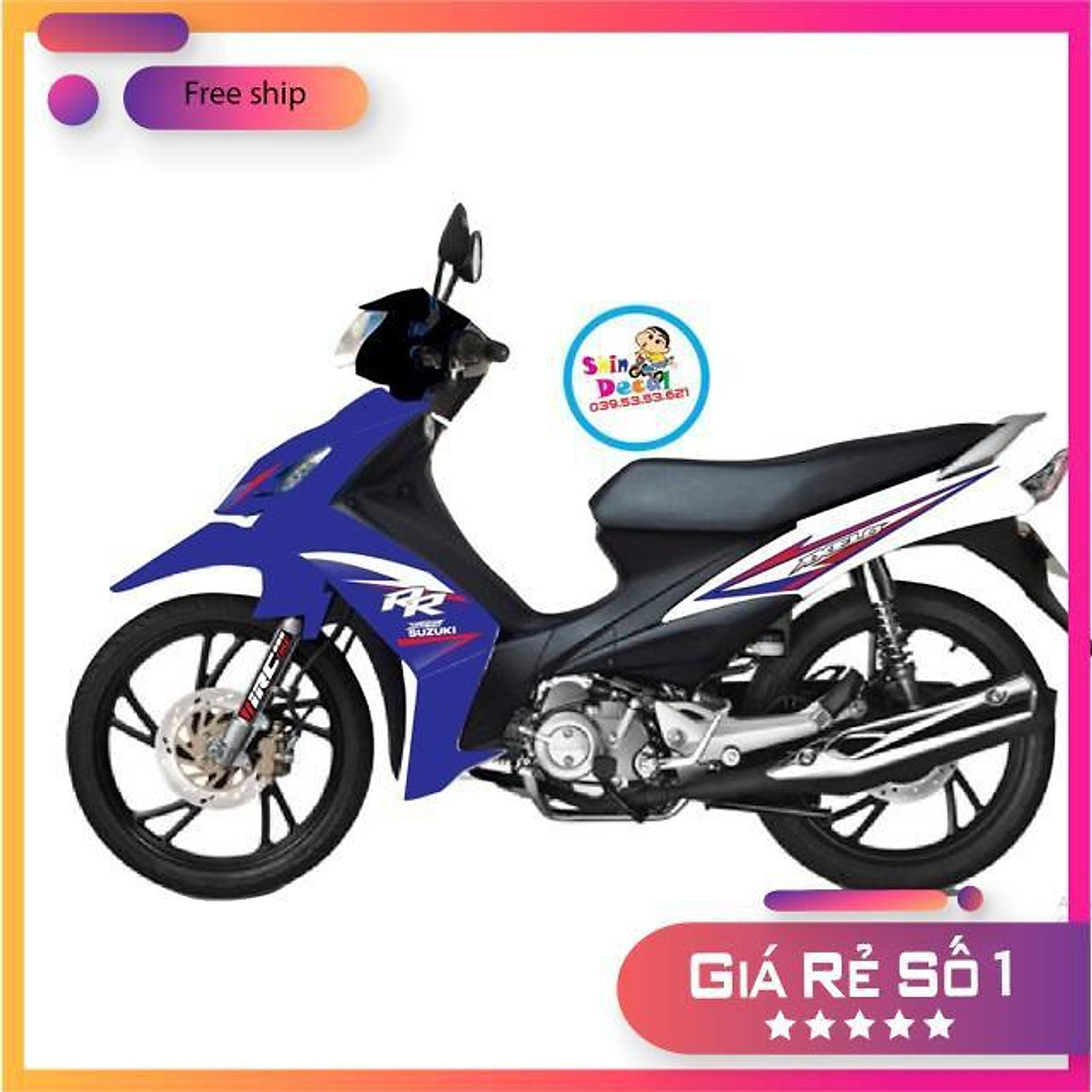 Sơn xe Axelo 125 màu đỏ đen zin cực đẹp