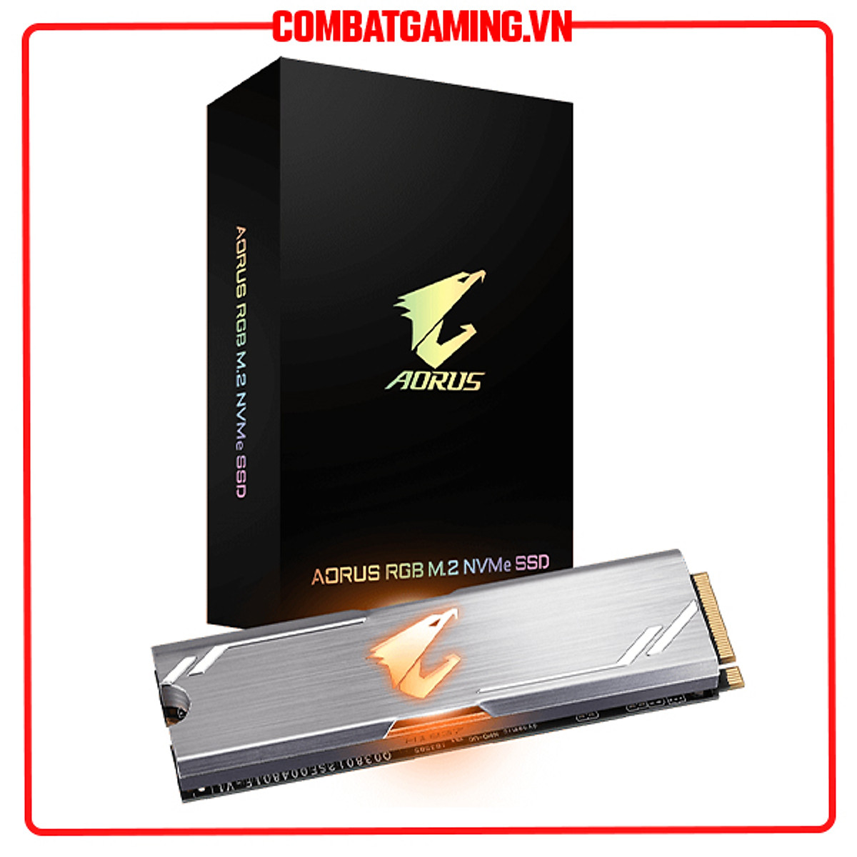 Ổ Cứng Gắn Trong SSD Gigabyte Aorus RGB M.2 NVMe PCIe Gen3 256GB - Hàng Chính Hãng