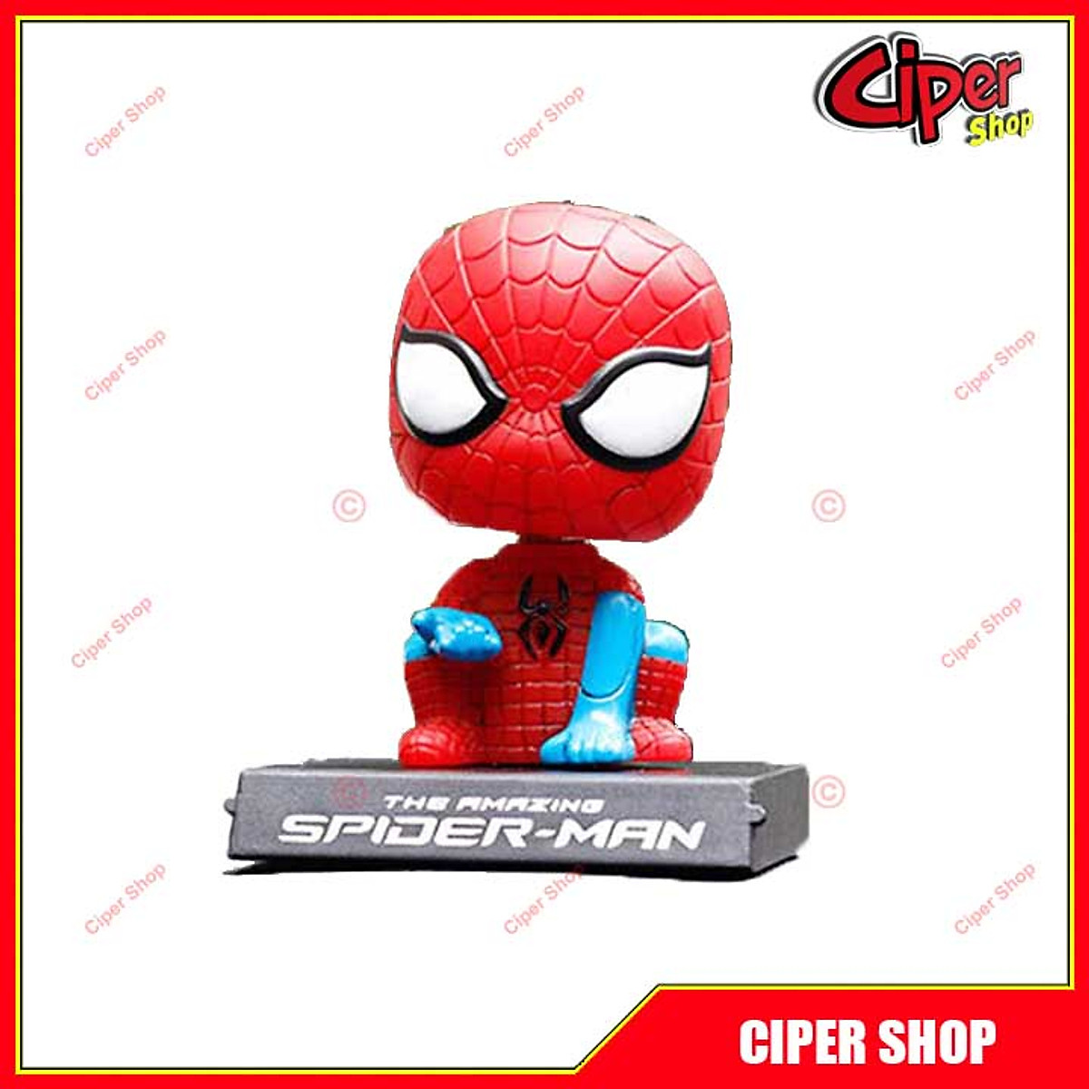 Mua Mô hình Spider Man Lắc Đầu - Mô hình Lắc Đầu tại CiperShop