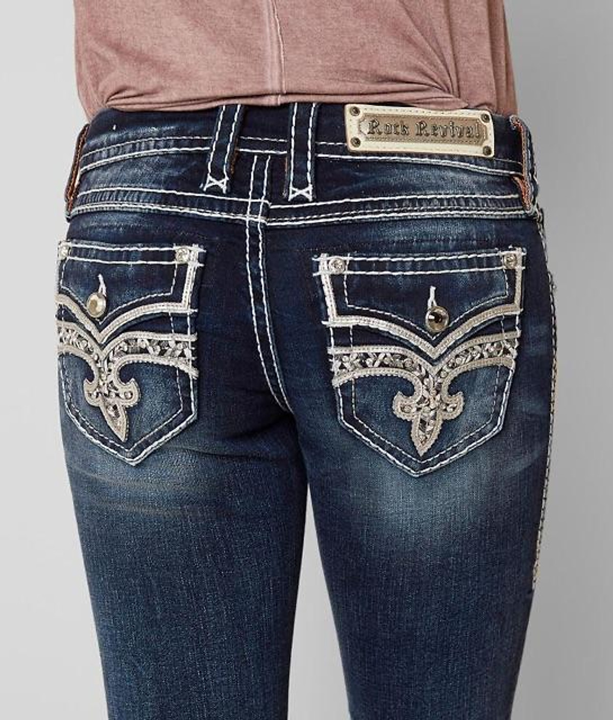 Quần jean Rock Revival size 36 Xanh nhạt  Shopee Việt Nam