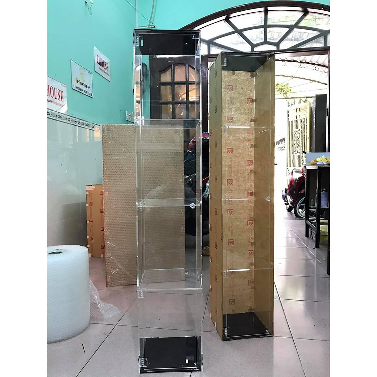 Kệ mica trưng bày sơn mỹ phẩm mô hình nhiều tầng bằng mica 31cm Cửa Hàng Mô Hình Autono1vn #35 Kệ mica trưng bày sơn mỹ phẩm mô hình nhiều tầng bằng mica 31cm Cửa Hàng Mô Hình Autono1vn