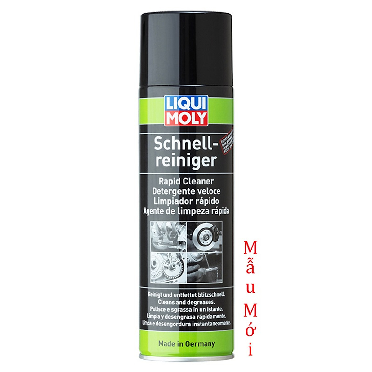 Vệ Sinh Thắng Đĩa, Máy, Sên Không Phốt Liqui Moly 3318 (500ml)