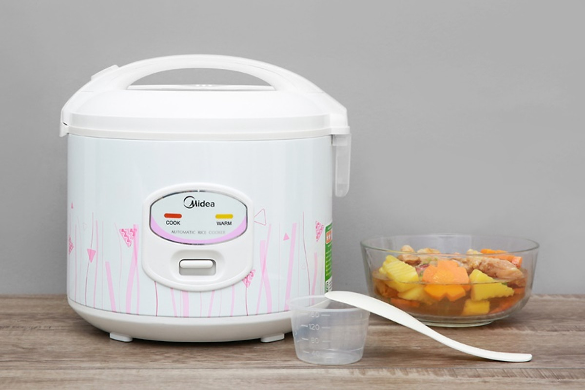 Nồi cơm điện Midea 1.5 Lít MR-CM1531 - Hàng Chính Hãng