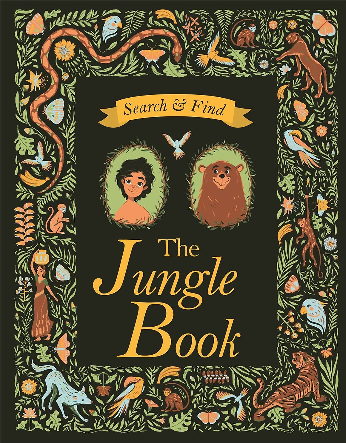 Sách Search and Find The Jungle Book : A Rudyard Kipling Search and Find Book