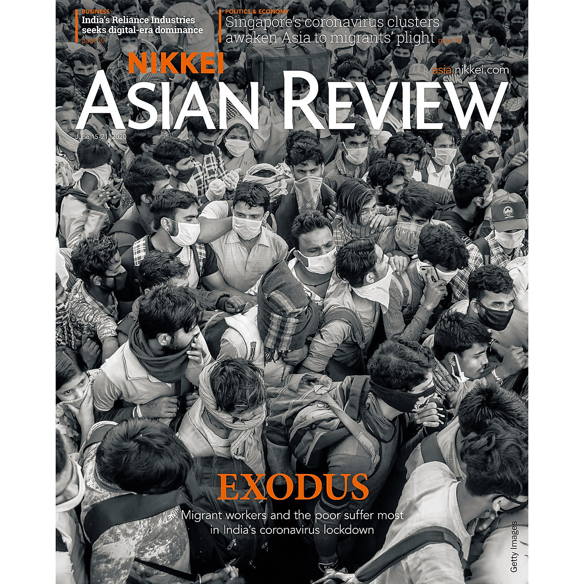 Nikkei Asian Review: Exodus - 24.20, tạp chí kinh tế nước ngoài, nhập khẩu từ Singapore