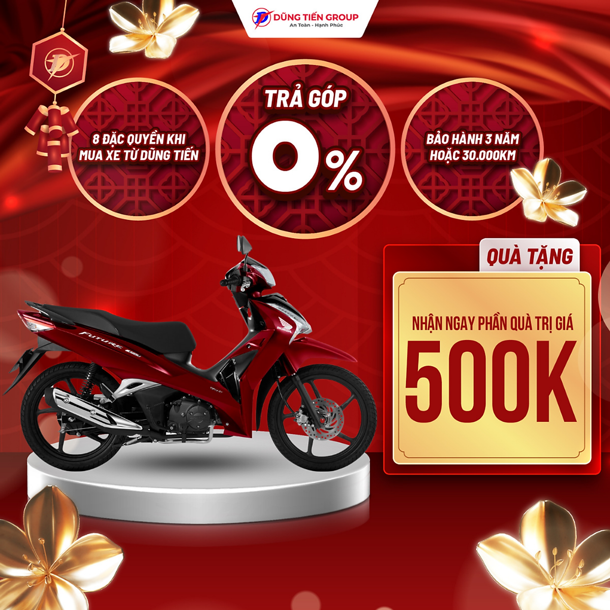 Xe Máy Honda Future 125 FI 2024 Phiên Bản Cao Cấp