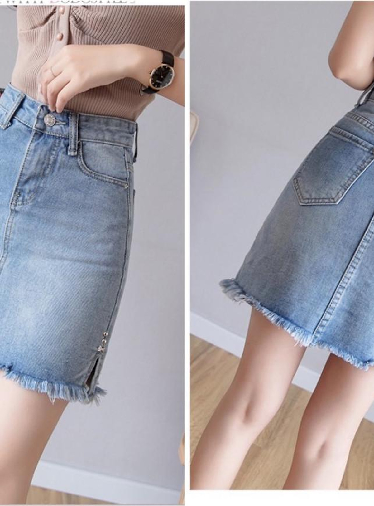 7 mẫu chân váy jean xòe trẻ trung dành cho các cô nàng gen Z #29 7 mẫu chân váy jean xòe trẻ trung dành cho các cô nàng gen Z