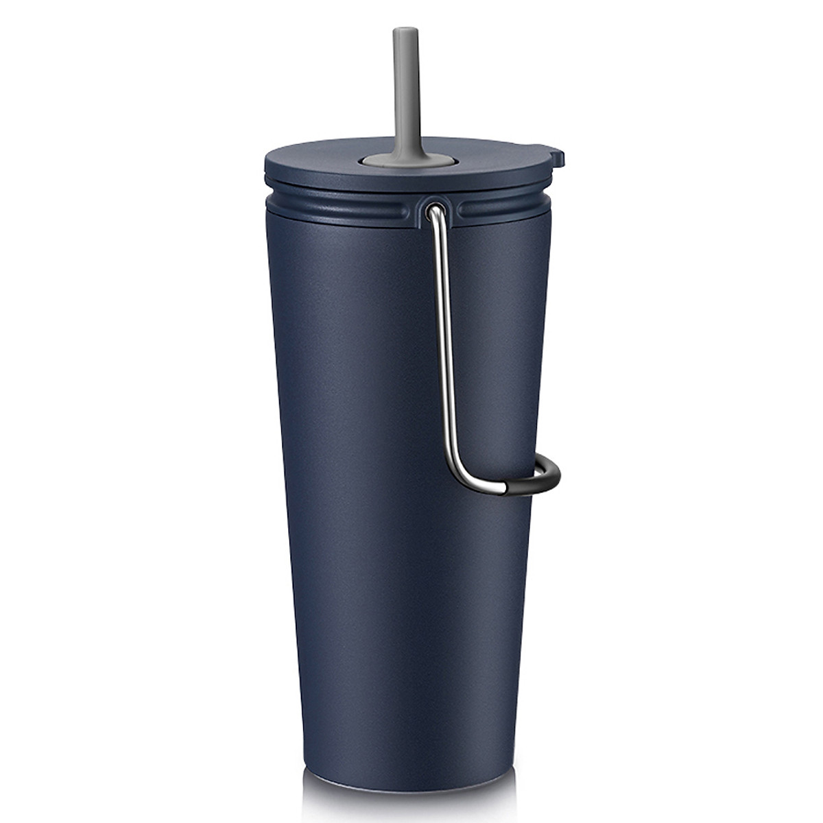 Bình giữ nhiệt có ống hút Lock&Lock Bucket Tumbler with Straw LHC4268 540ml