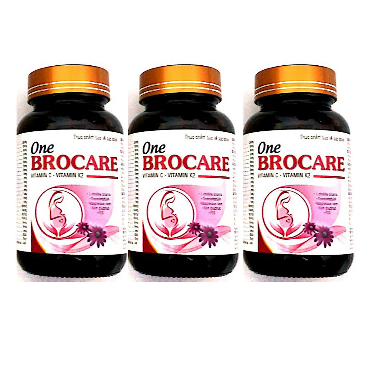 Ba hộp thực phẩm bổ sung dinh dưỡng One Brocare dành cho mẹ
