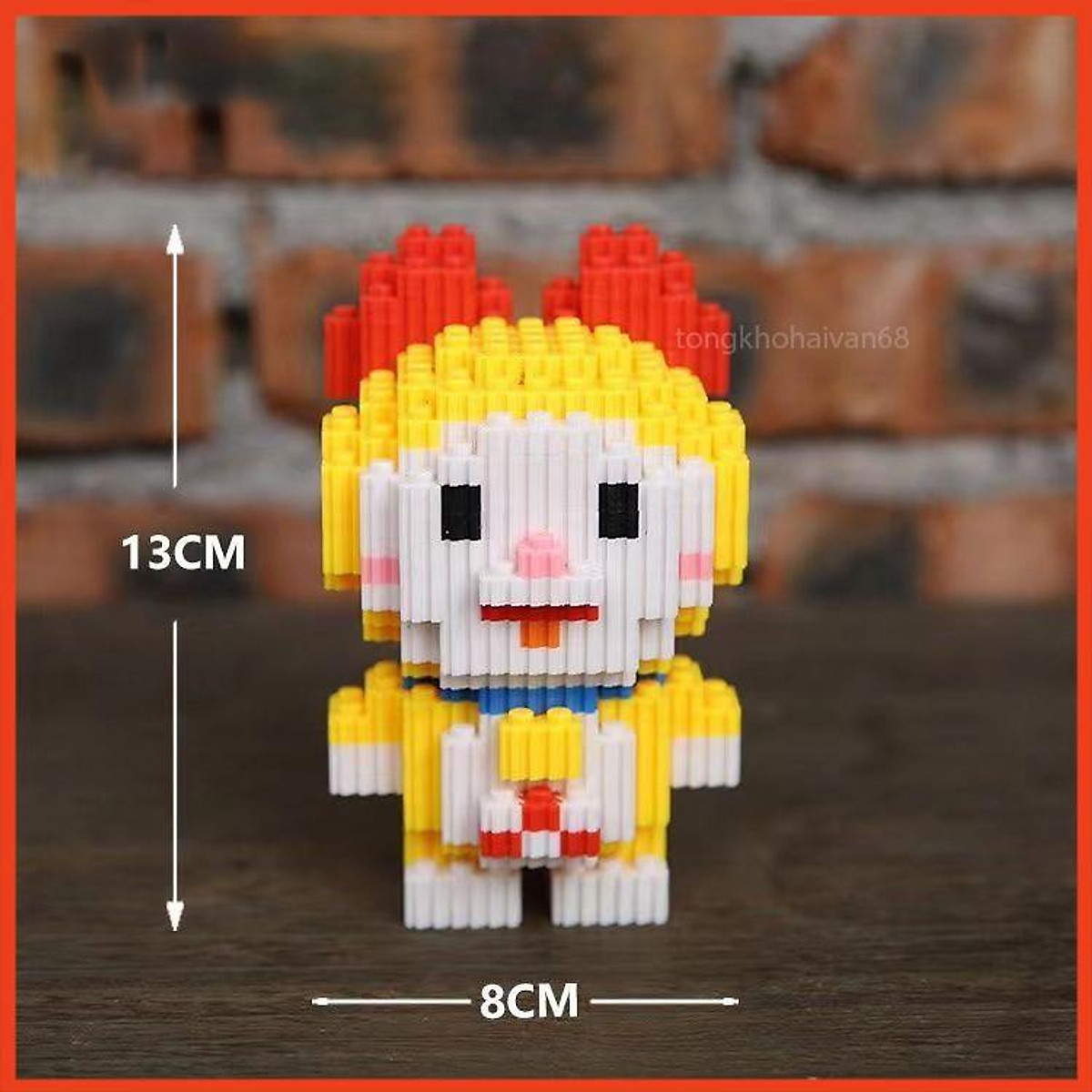 Mô Hình Lắp Ráp Doraemon, Đồ Chơi Xếp Hình 3D Mini Các Nhân Vật ...