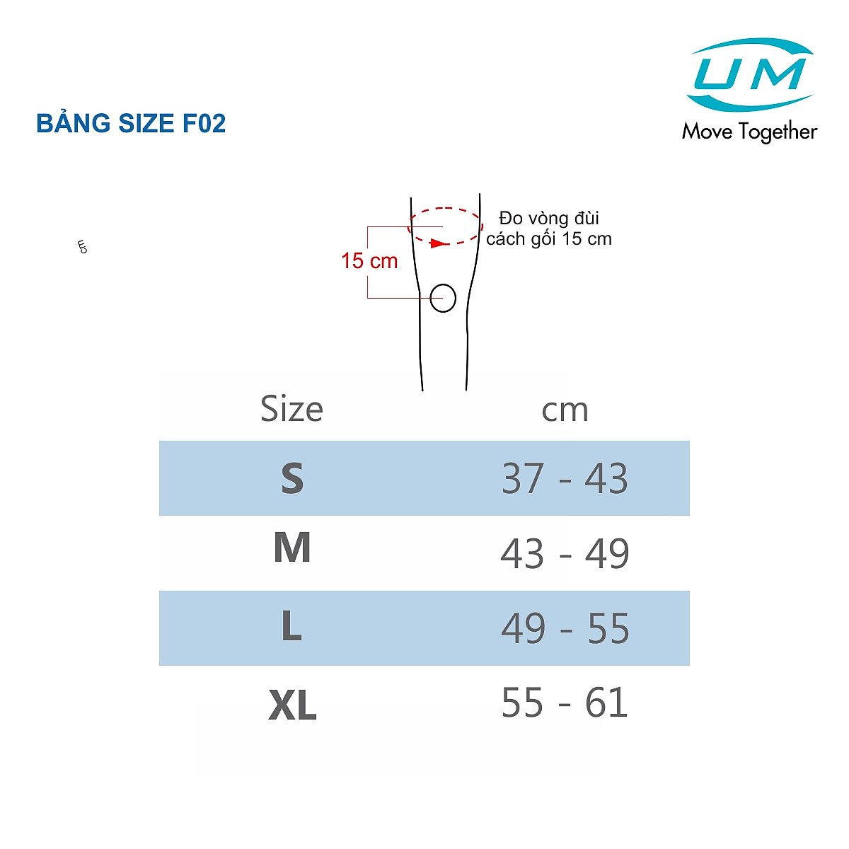 Bó gối thể thao 3D Grey United Medicare (cặp) F02 