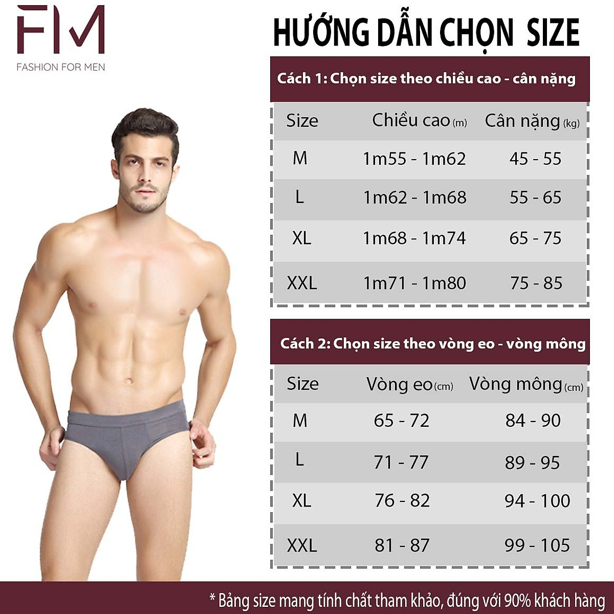 Combo 3 quần lót boxer trơn, chất thun mềm mịn thấm hút mồ hôi tốt, co giãn tốt, - FORMEN SHOP - FMQS018