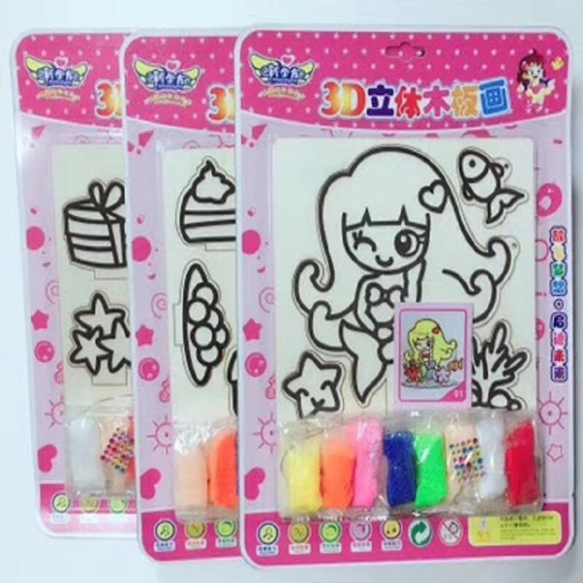 Mua Tranh tô màu bọt xốp Slime Gỗ bẻ - Bé gái ngẫu nhiên tại Dikids Shop Mua Tranh Tô Màu Bọt Xốp Slime Gỗ Bẻ - Bé Gái Ngẫu Nhiên Tại Dikids Shop