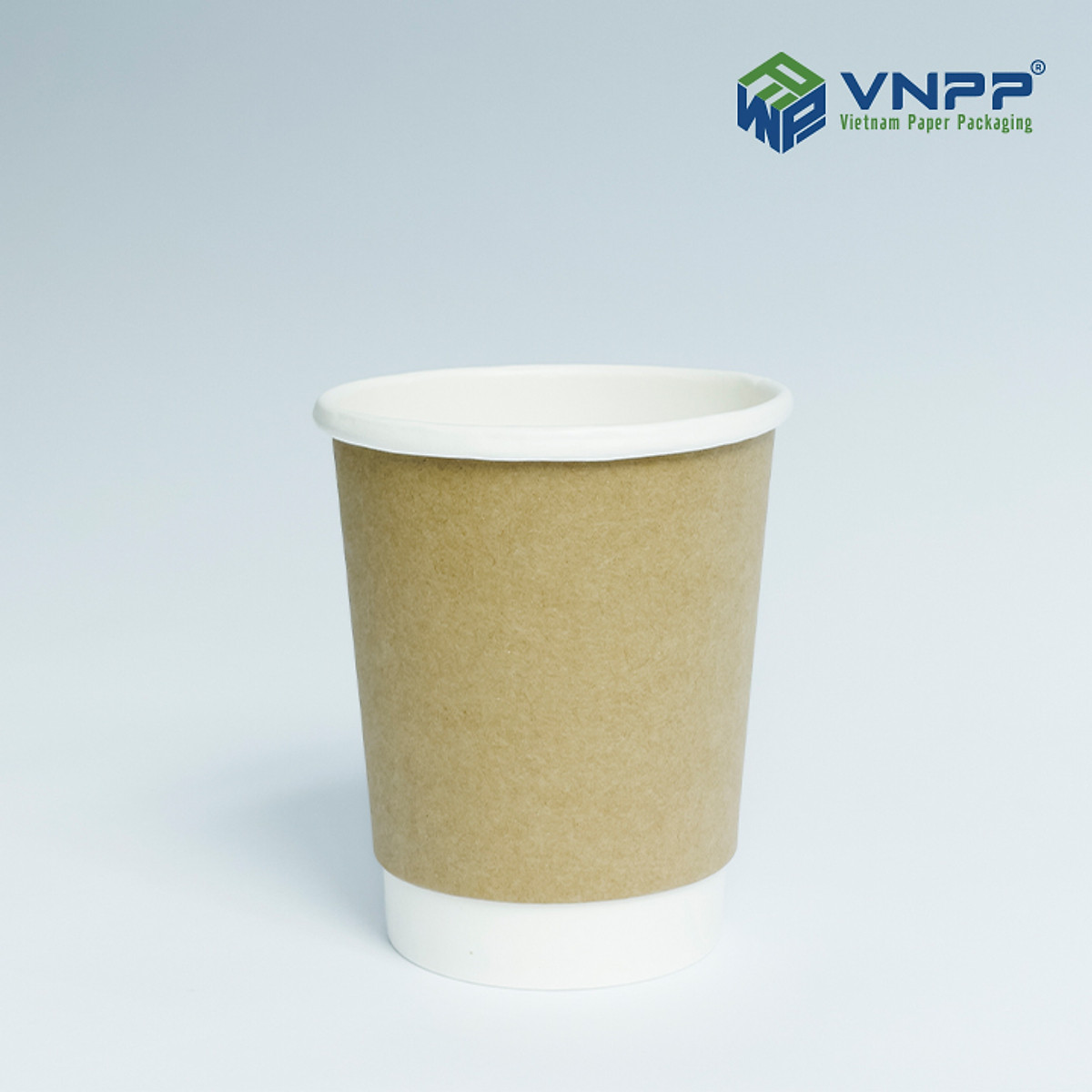VNPP] Lốc 50 cái Cốc giấy/ ly giấy Kraft 2 lớp 8oz - Ly, cốc & phụ ...