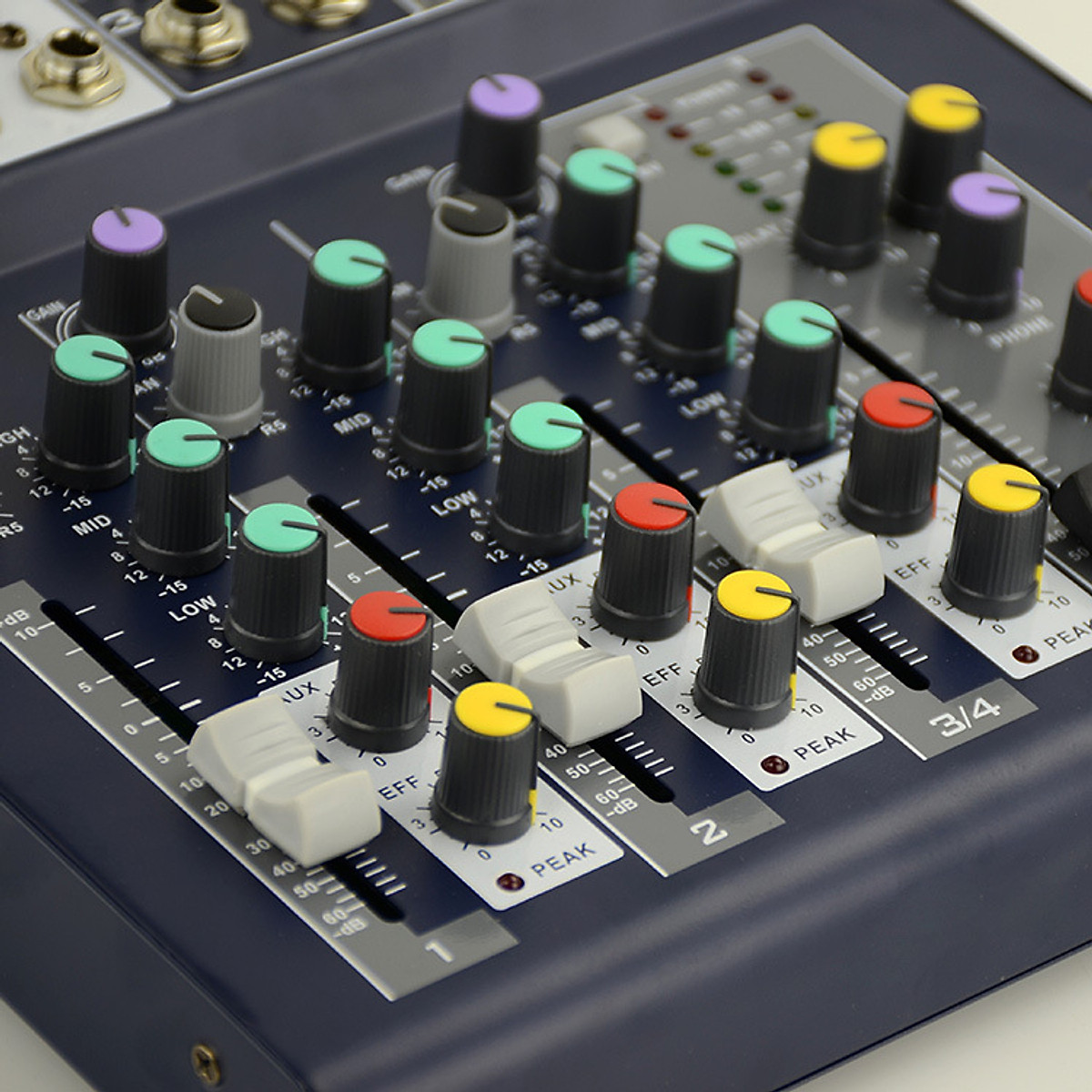 Mixer F4 USB Hát Karaoke Thu âm Phụ Kiện Âm Thanh