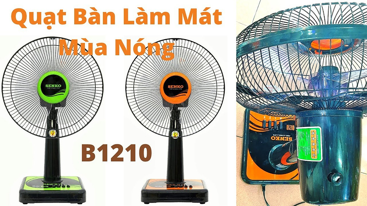 Combo 2 Quạt bàn b1210 senko (1 thùng / 2 cái) - Hàng Chính Hãng ...