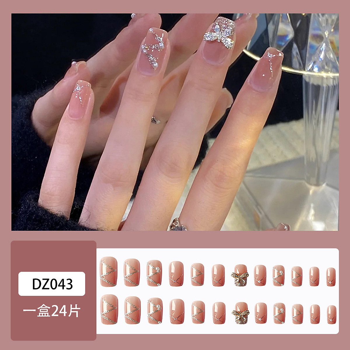 TOP 15 mẫu nail móng vuông đẹp khó cưỡng xinh xắn