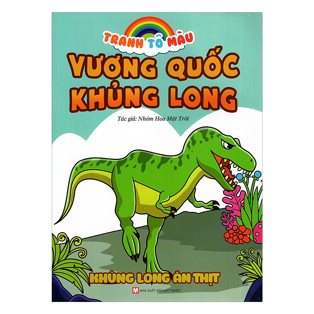 Tranh Tô Màu Vương Quốc Khủng Long - Khủng Long Ăn Thịt