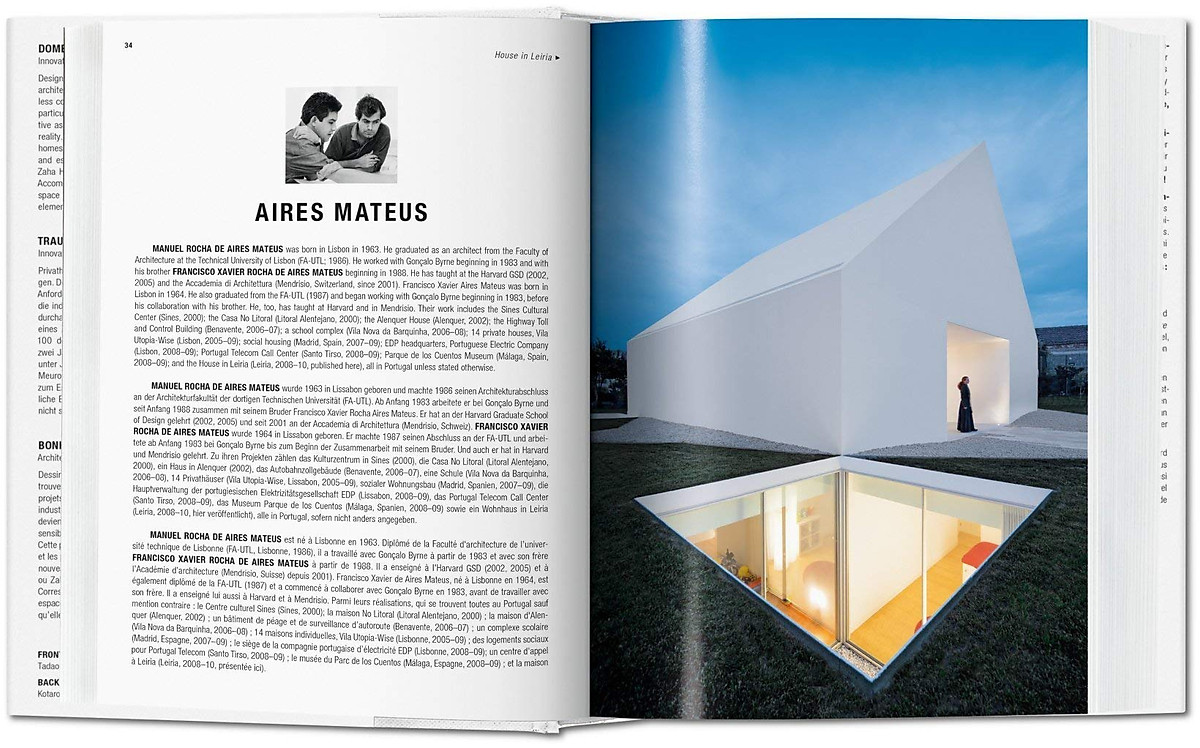Artbook - Sách Tiếng Anh - 100 Contemporary Houses