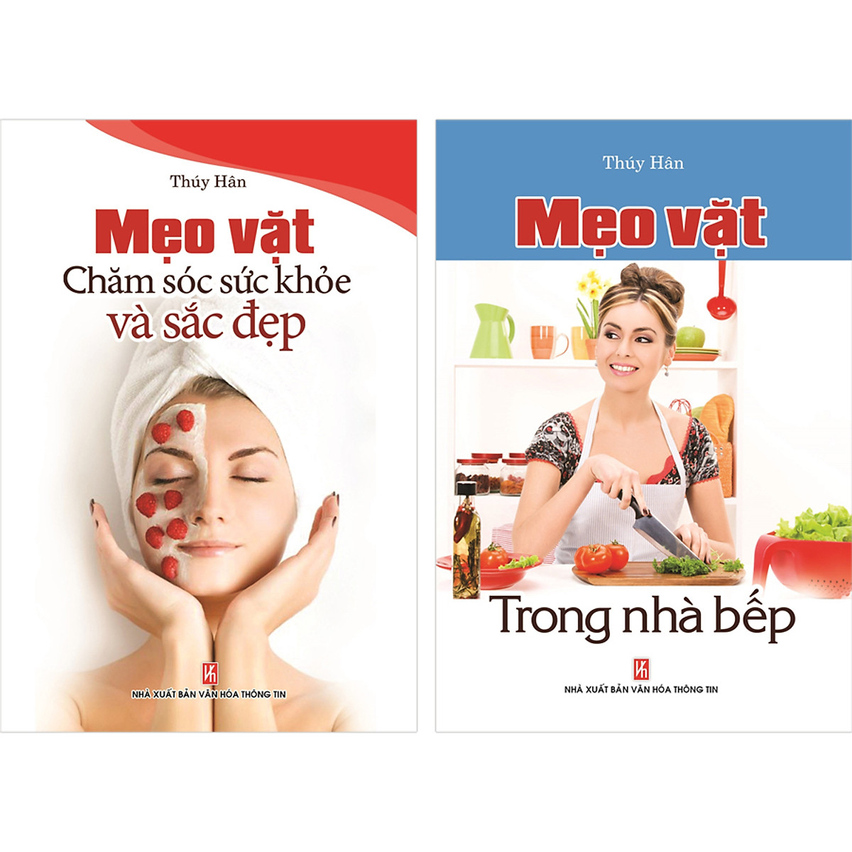 Combo 2 cuốn Mẹo Vặt Chăm Sóc Sức Khỏe Và Sắc Đẹp. Mẹo Vặt Trong Nhà Bếp.