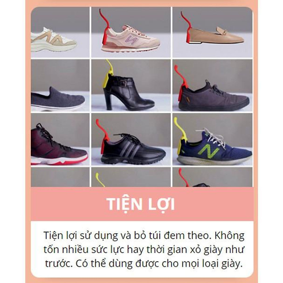COMBO 5 KẸP XỎ GIÀY Lazy Shoe Helper