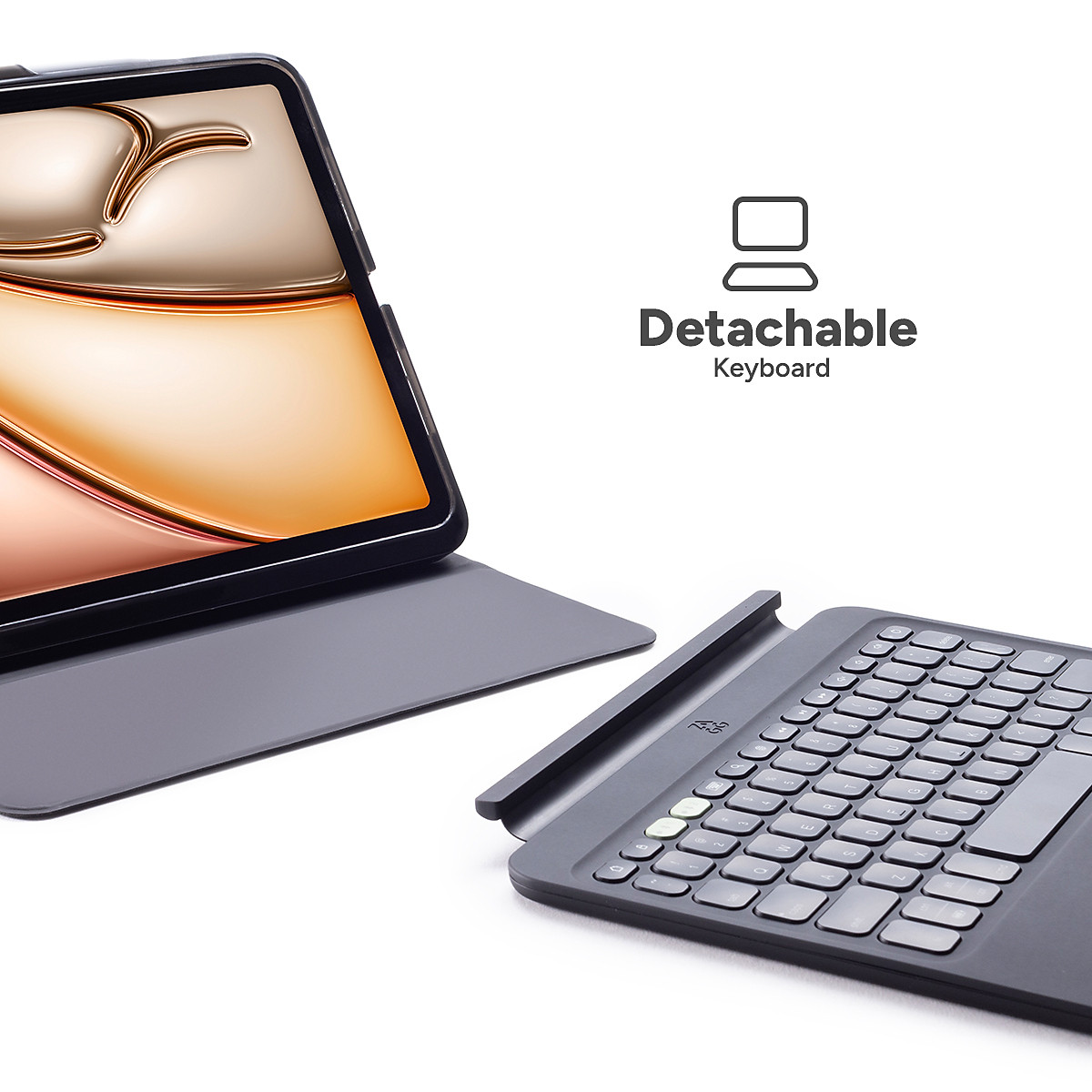 Ốp lưng kèm bàn phím ZAGG Pro Keys 2 dành cho iPad Air 11/13 (M2), Pro 11 (M4) - Hàng chính hãng