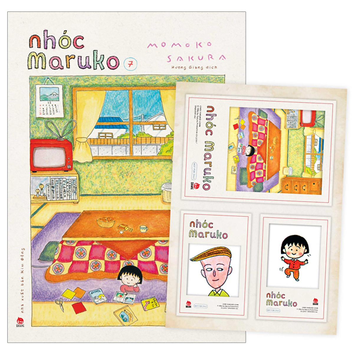 Nhóc Maruko - Tập 7 - Tặng Kèm Set Card Polaroid