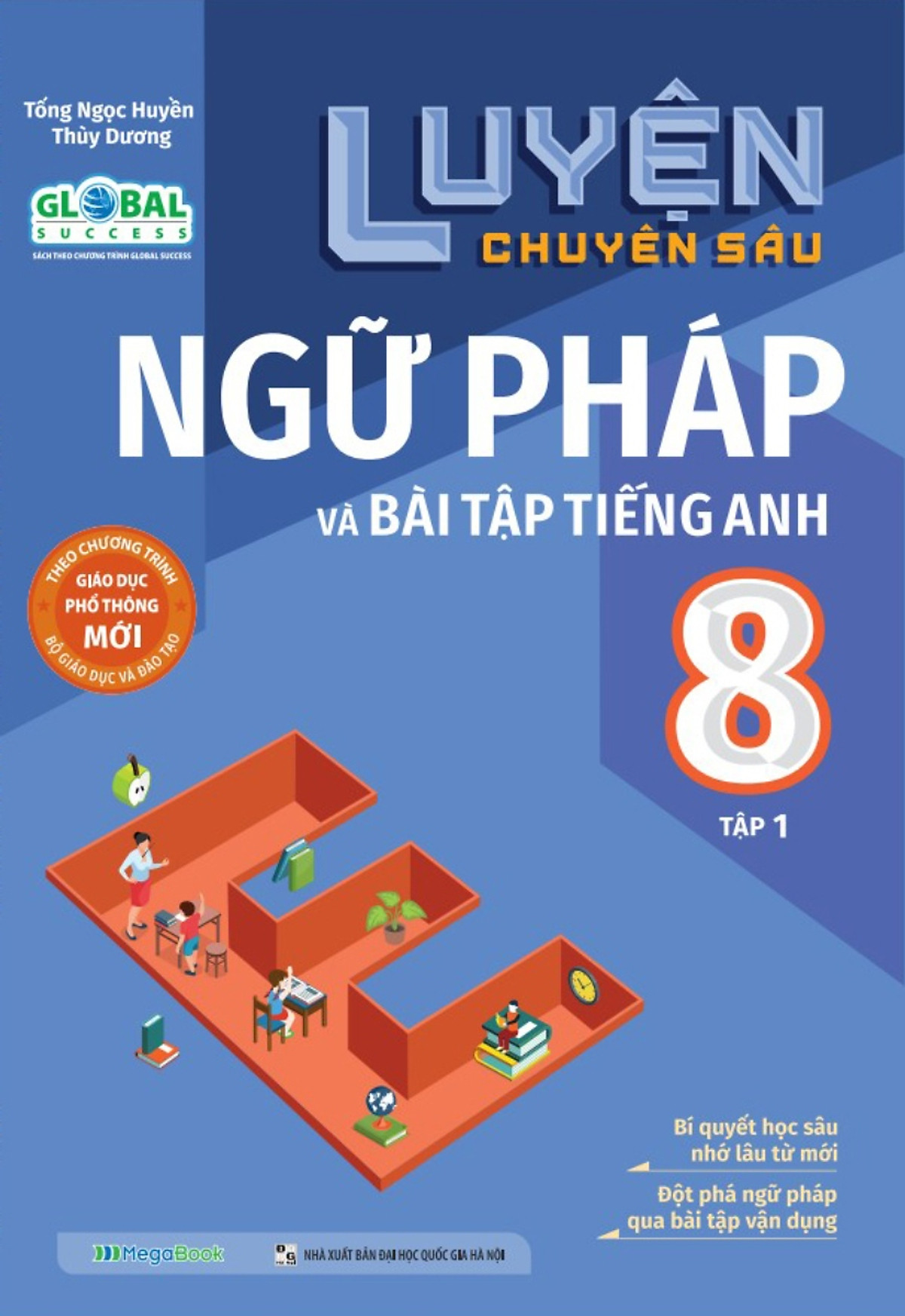 Luyện Chuyên Sâu Ngữ Pháp Và Bài Tập Tiếng Anh 8 Tập 1 (Chương Trình Mới)