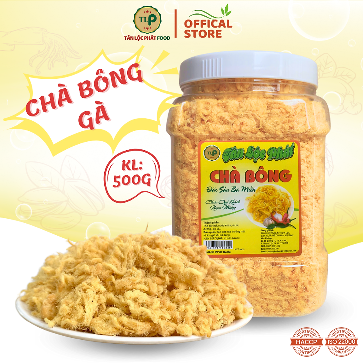 CHÀ BÔNG GÀ TÂN LỘC PHÁT