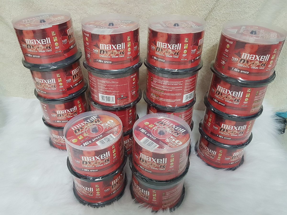 Đĩa DVD Maxell( lốc 50 chiếc) Hàng nhập khẩu