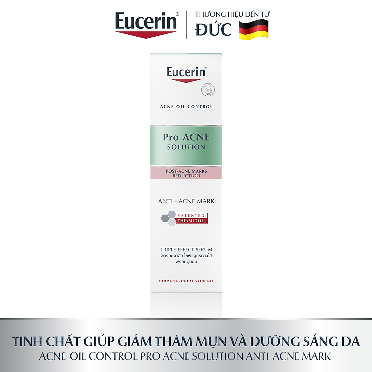 Tinh chất giảm thâm & dưỡng sáng cho da mụn Eucerin Pro Acne Triple Effect Serum 40ml